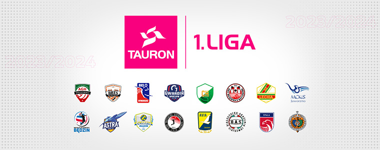 Tauron 1. Liga mężczyzn 2023/24 facebook.com/TAURON1Liga