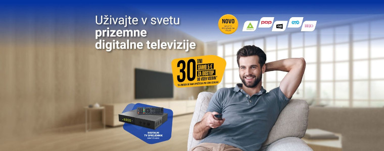 Innet TV - płatny pakiet w słoweńskim DVB-T
