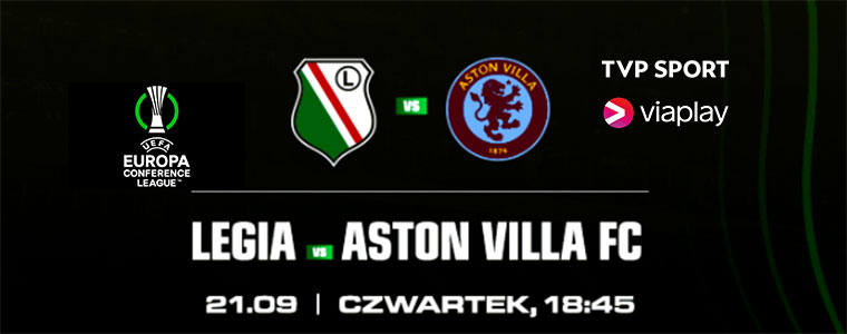 Legia Aston Villa LKE TVP Sport Viaplay 760px