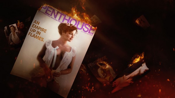 „Penthouse: Ponury świat prasy erotycznej”: Sheila Kennedy (numer 10/1981), Danielle Ginibre (numer 12/1977) i Annie Hockersmith (numer 4/1980) na okładkach miesięcznika „Penthouse Magazine” i Bob Guccione, foto: A+E Networks