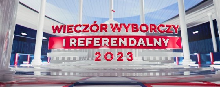 TVP1 TVP 1 Jedynka TVP Info „Wieczór wyborczy i referendalny 2023”