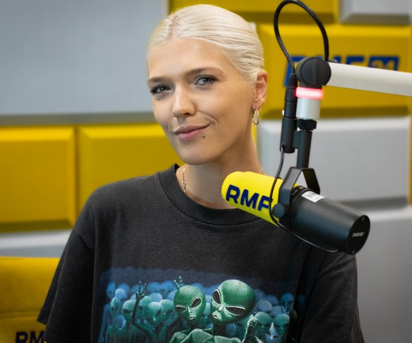 Daria Zawiałow poprowadziła program „RMF FM w trasie”, foto: Bauer Media Group