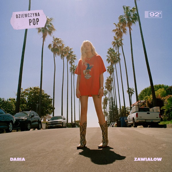 Daria Zawiałow na okładce wydawnictwa z płytą „Dziewczyna Pop”, foto: Sony Music Entertainment