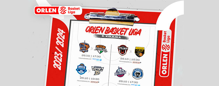 OBL Orlen Basket liga 6 kolejka Polsat Sport 760px