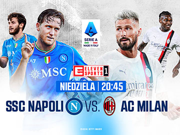 Napoli vs AC Milan Serie A 2023 Eleven Sports fot Getty Images 360px