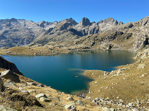 Pireneje - jezioro Estany de Travessani