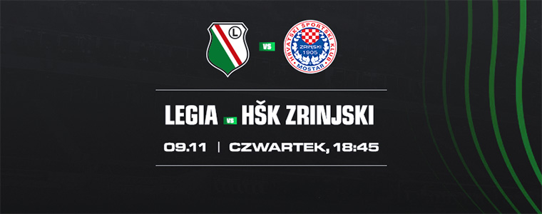 Legia Warszawa Zrinjski Mostar legia.com