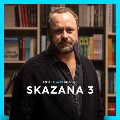 Leszek Lichota na plakacie promującym emisję serialu „Skazana”, foto: TVN Warner Bros. Discovery