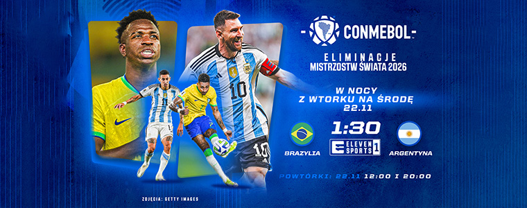 Argentyna Brazylia CONMEBOL Eleven Sports