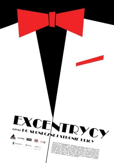Plakat promujący kinową emisję filmu „Excentrycy, czyli po słonecznej stronie ulicy”, foto: Agora