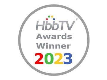 HbbTV Awards 2023 winner 2023 logo 360px