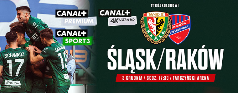 Canal plus 4K Śląsk vs Raków Ekstraklasa 2023 760px