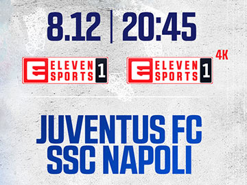 Juventus vs Napoli Eleven Sports 1 4K 360px