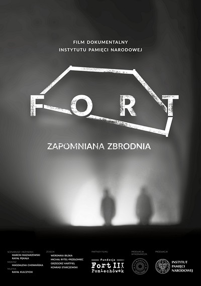 Bohaterowie produkcji na plakacie promującym kinową emisję filmu „Fort”, foto: Instytut Pamięci Narodowej