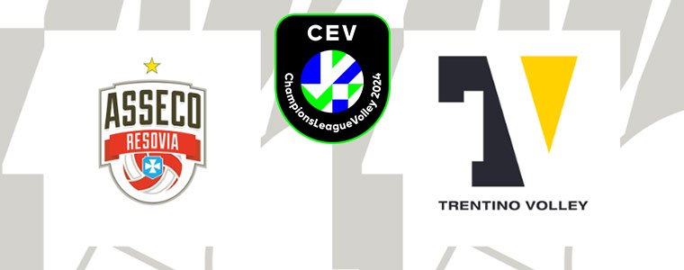 Asseco Resovia trentino Liga Mistrzów CEV 760px