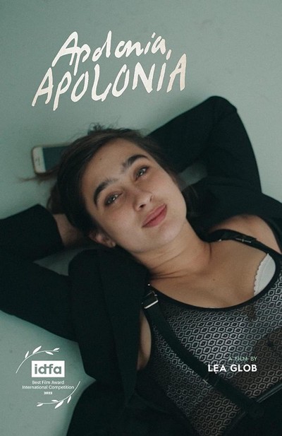 Apolonia Sokół na plakacie promującym kinową emisję filmu „Apolonia, Apolonia”, foto: Against Gravity