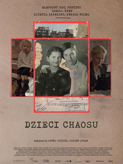 Monika Ekiert (z prawej) na plakacie promującym kinową emisję filmu „Dzieci chaosu”, foto: Elephant Doc/Lutetia Arabians/Kwassa Films/RTBF/Canal+