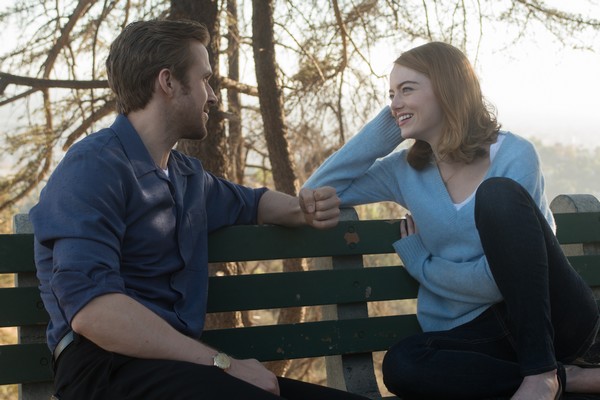 Ryan Gosling i Emma Stone w filmie „La La Land”, foto: TVP