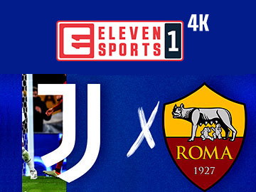 Eleven Sports 1 4K Juventus AS Roma 2023 360px