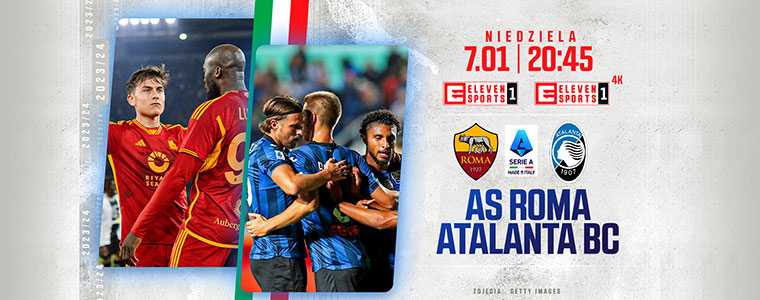 Serie A AS Roma Atalanta Bergamo Eleven Sports 760px