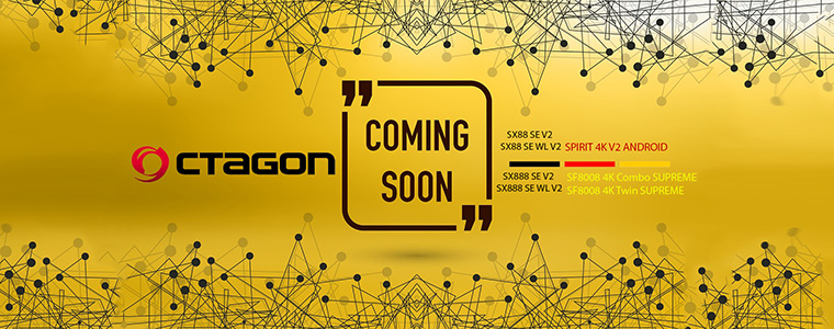 odbiornik Octagon Coming soon SF8008 Supreme www.octagon-germany.eu