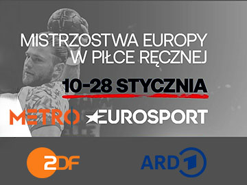 Eurosport Metro ME w piłce ręcznej Mistrzostwa Europy ZDF Eurosport 360px
