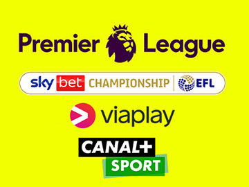 Premier League Championship Viaplay Canal+ sport 360px