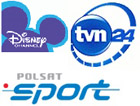 TVN24 TVN 24 Polsat Sport Disney Channel