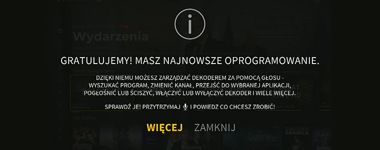 Polsat Box nowe oprogramowanie styczeń 2024