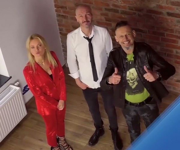 Olga Borys, Krzysztof Ferdyn i Michał Wójcik w programie „Program dla dorosłych”, foto: TVS