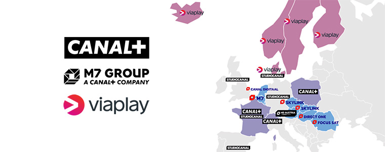 Zasięg Canal+ w Europie Dataxis