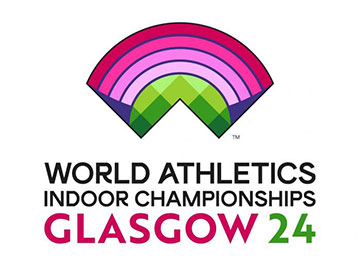 Halowe MŚ w lekkoatletyce 2024 Glasgow logo TVP Sport 360px