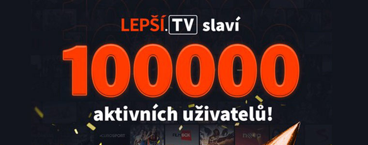 100 tys. klientów Lepší.tv na 5 rynkach, w tym w Polsce