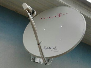 Antena węgierskiej platformy satelitarnej T-Home