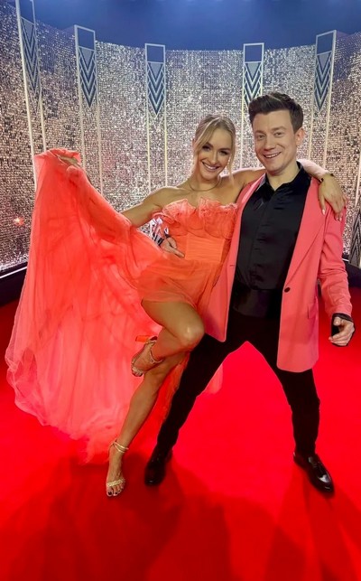 Sara Janicka i Krzysztof Szczepaniak w programie „Dancing With The Stars. Taniec z gwiazdami”, foto: Cyfrowy Polsat