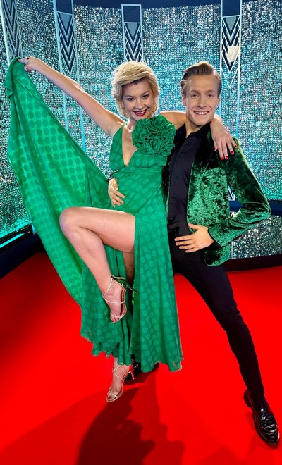 Beata Olga Kowalska i Mieszko Masłowski w programie „Dancing With The Stars. Taniec z gwiazdami”, foto: Cyfrowy Polsat