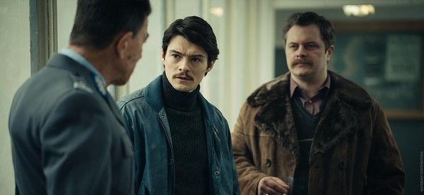 Mirosław Zbrojewicz, Tomasz Ziętek i Tomasz Schuchardt w filmie „Hiacynt”, foto: Haka Films