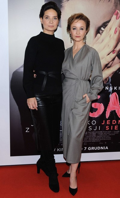 Agnieszka Smoczyńska i Gabriela Muskała na premierze filmu „Fuga”, foto: Marcin Wziontek/Kino Świat