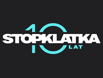 10 lat kanału Stopklatka - rocznicowe logo