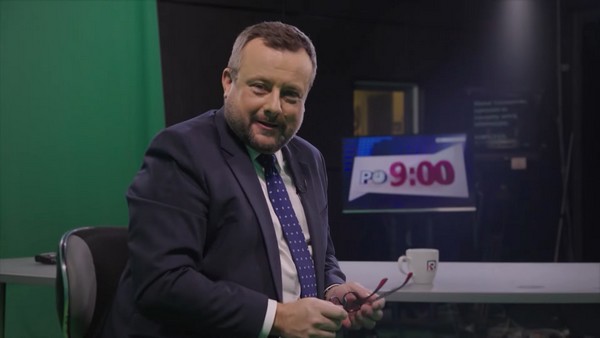 Adrian Klarenbach poprowadzi program „Po 9:00”, foto: Telewizja Republika