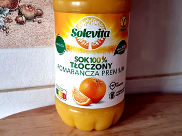 sok pomarańczowy 100 procent wyciskany 360px