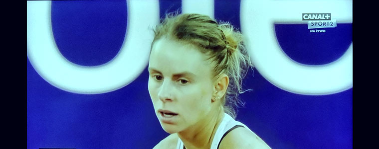 Magda Linette finał WTA Rouen 2024 fot canal sport 760px