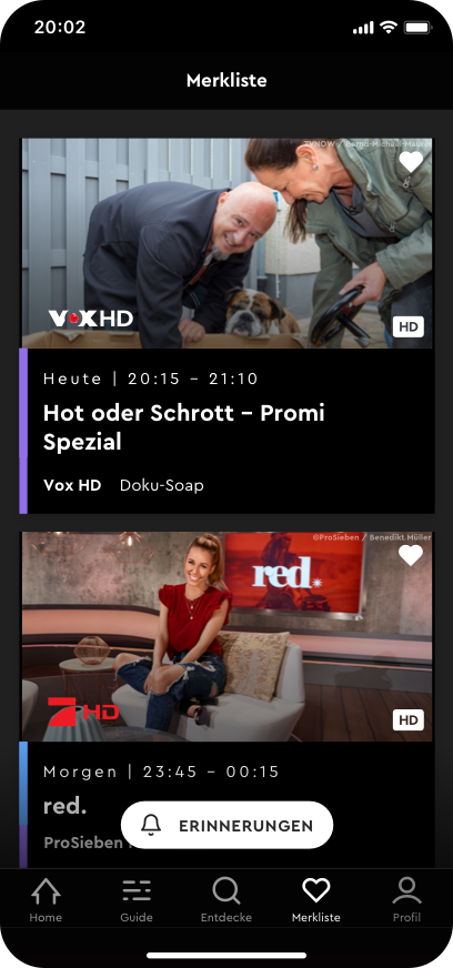 Aplikacja HD+ TV App