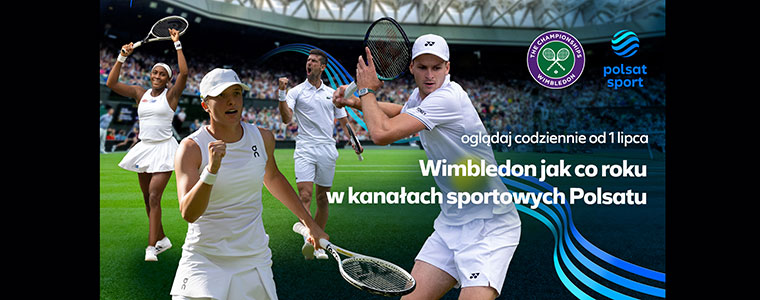 Wimbledon: Świątek - Kenin 2 lipca w Polsacie