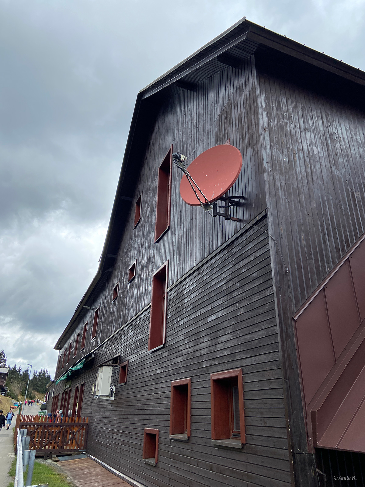 Antena na Hotelu Ovčárna