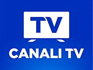 Włochy: biało-niebieskie logo Canali TV