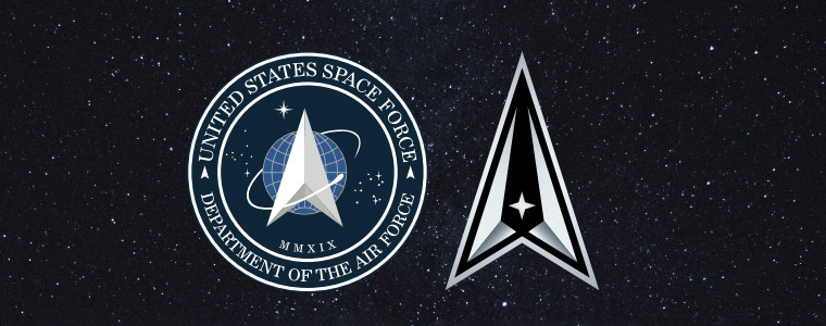 US Space Force siły kosmiczne logo 760px