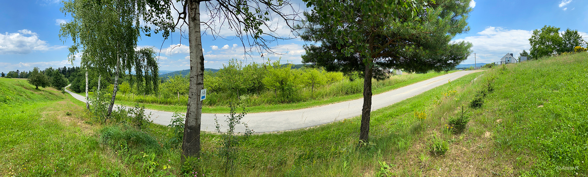 Panorama szlaku - Tropie