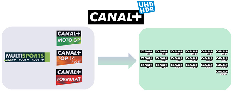 Canal+ UHD HDR Canal+ Live