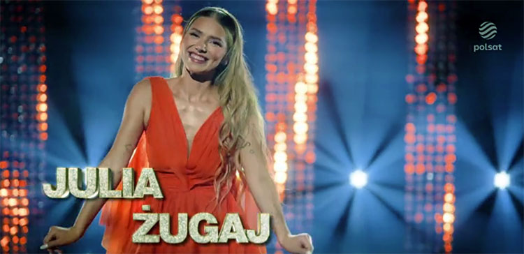 Julia Żugaj Dancing with the Stars fot Polsat